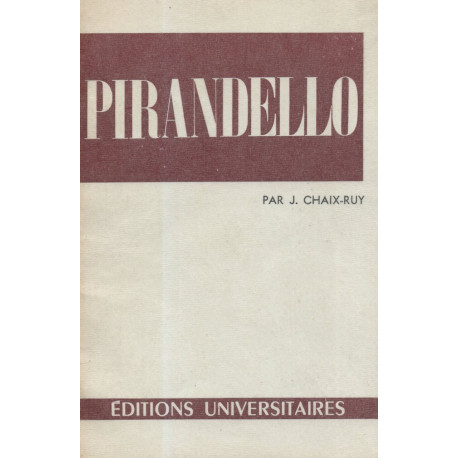 Luigi Pirandello