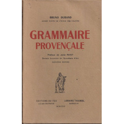 Grammaire provençale