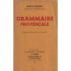 Grammaire Provençale