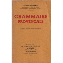 Grammaire Provençale